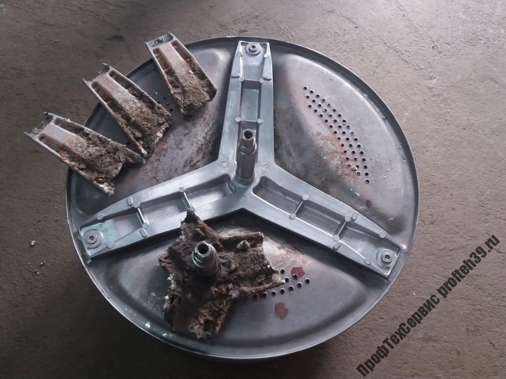 Замена крестовины стиральной машины